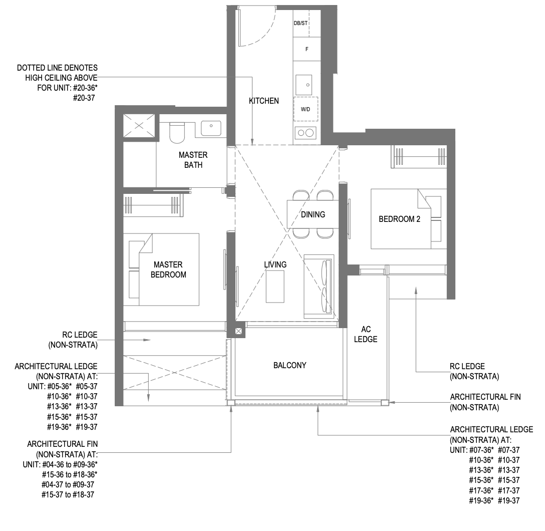 the m floorplan