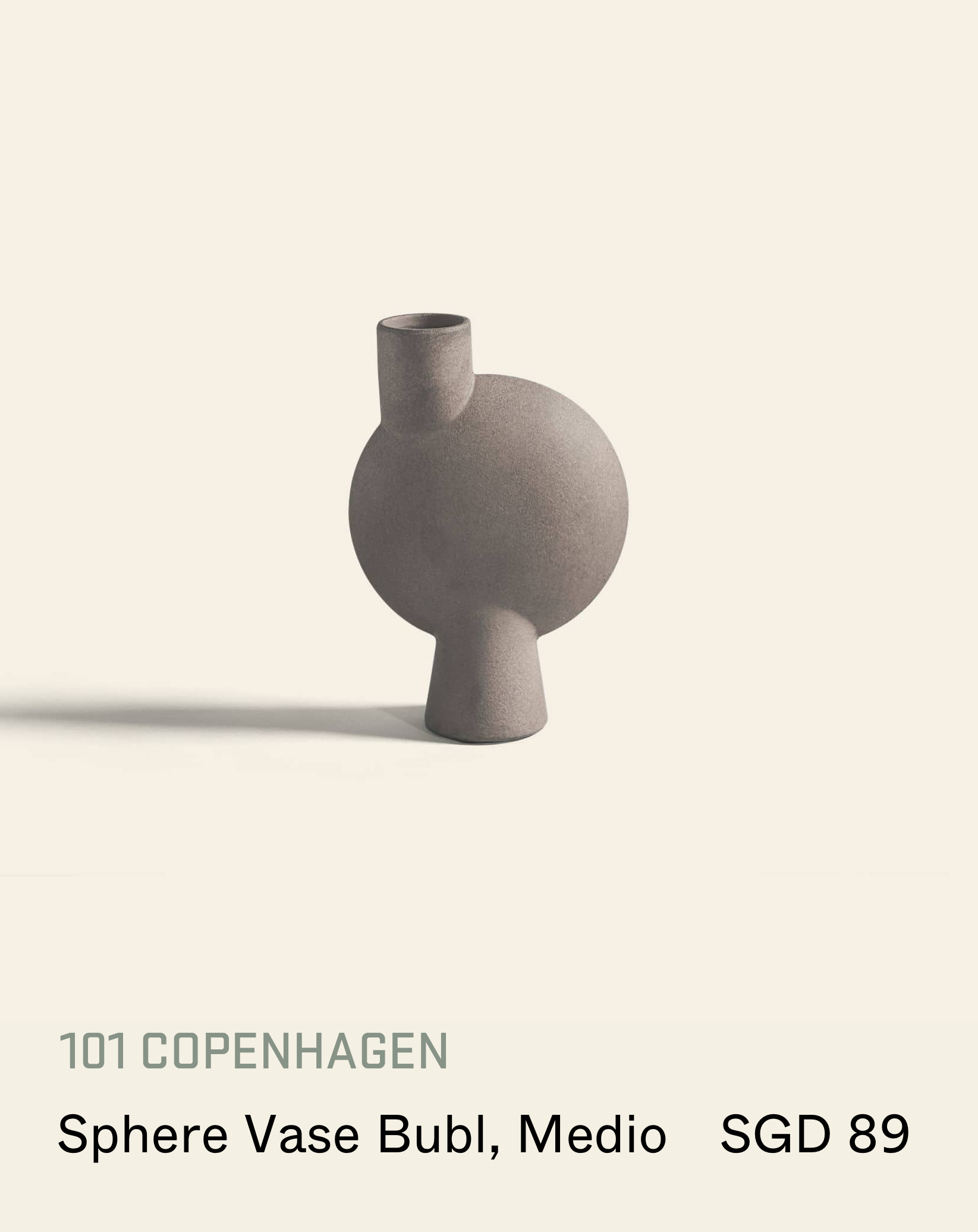 Stacked Store 101 COPENHAGEN Sphere Vase Bubl, Medio