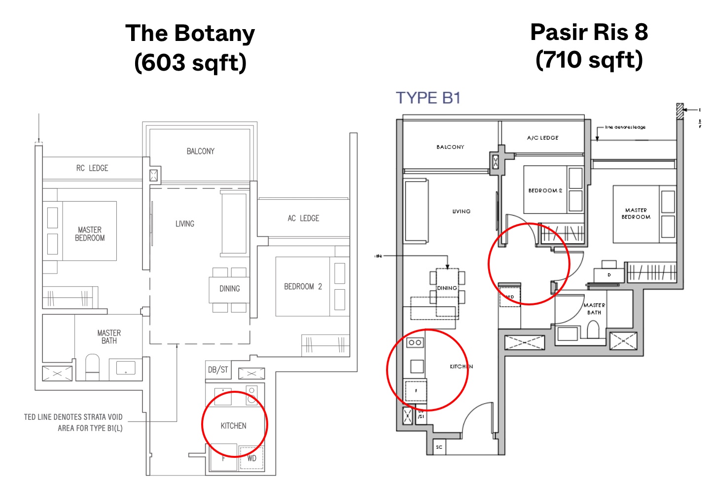 The Botany vs Pasir Ris 8 floor plan