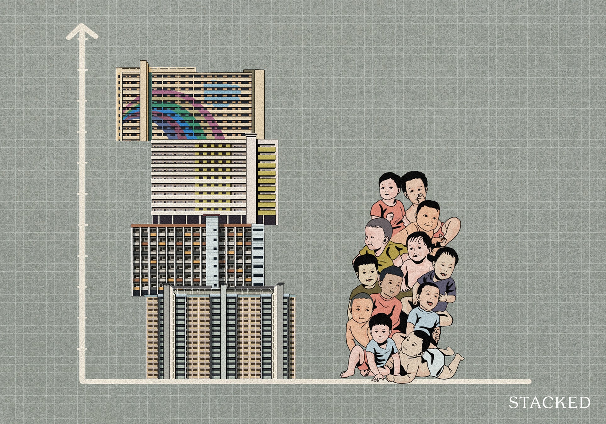 housing falling birth rate