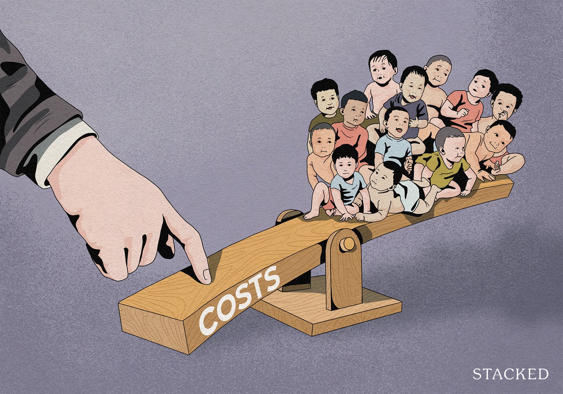 cost vs babies