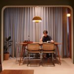 2 bedroom condo mid century vintage