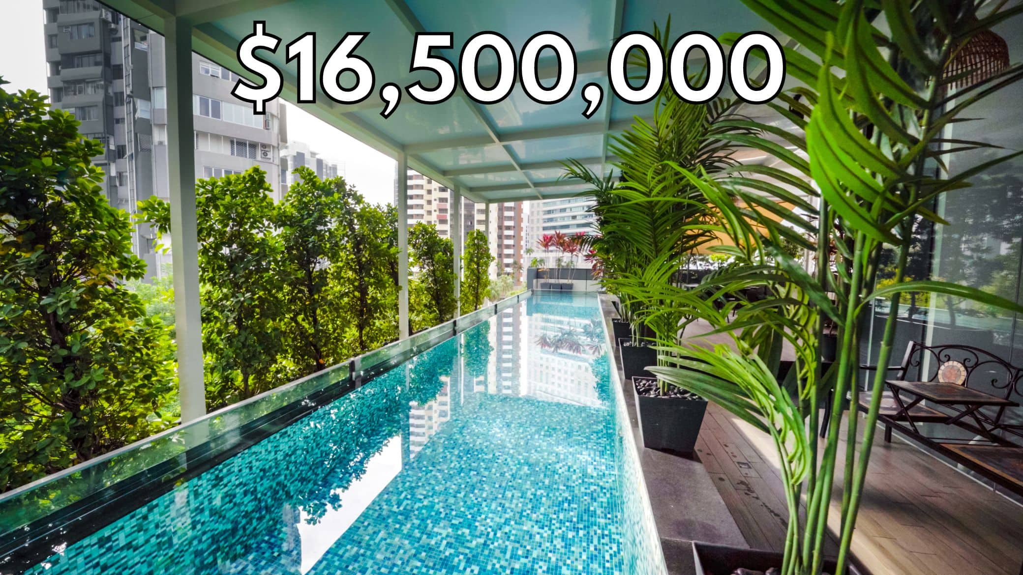 Touring A $16,500,000 Landed Home With A Stunning Rooftop Pool In Orchard