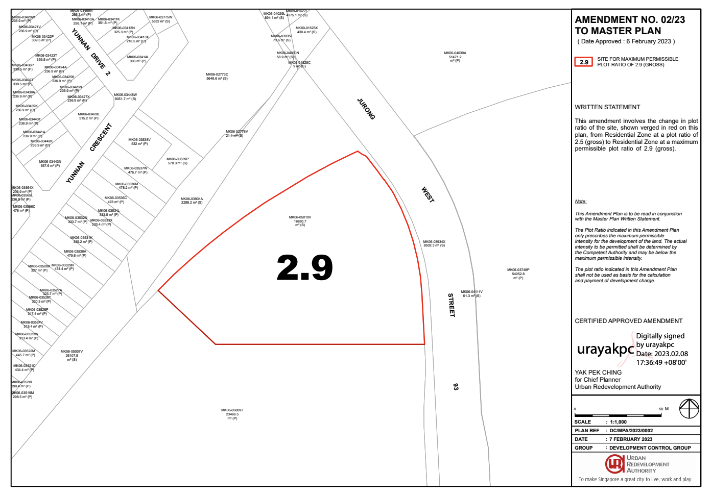 jurong west street 93 masterplann