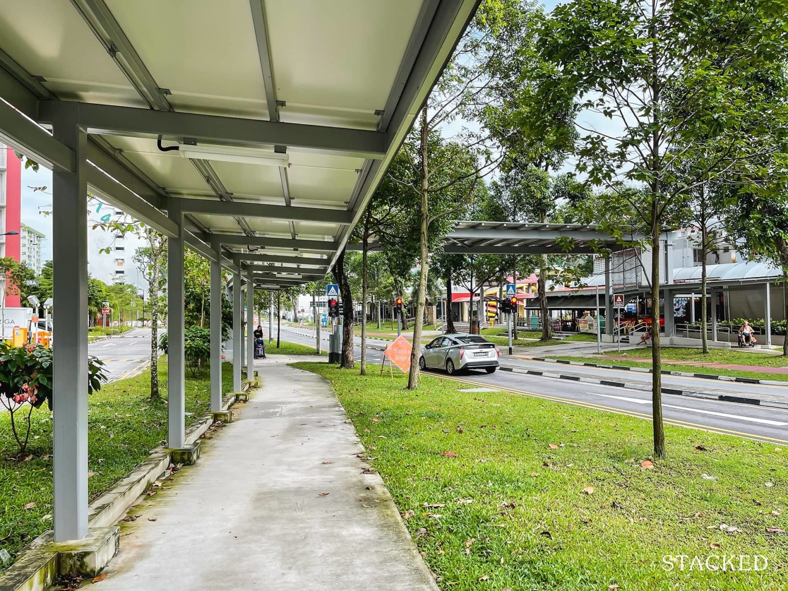 Ang Mo Kio Court 21 sheltered walkway