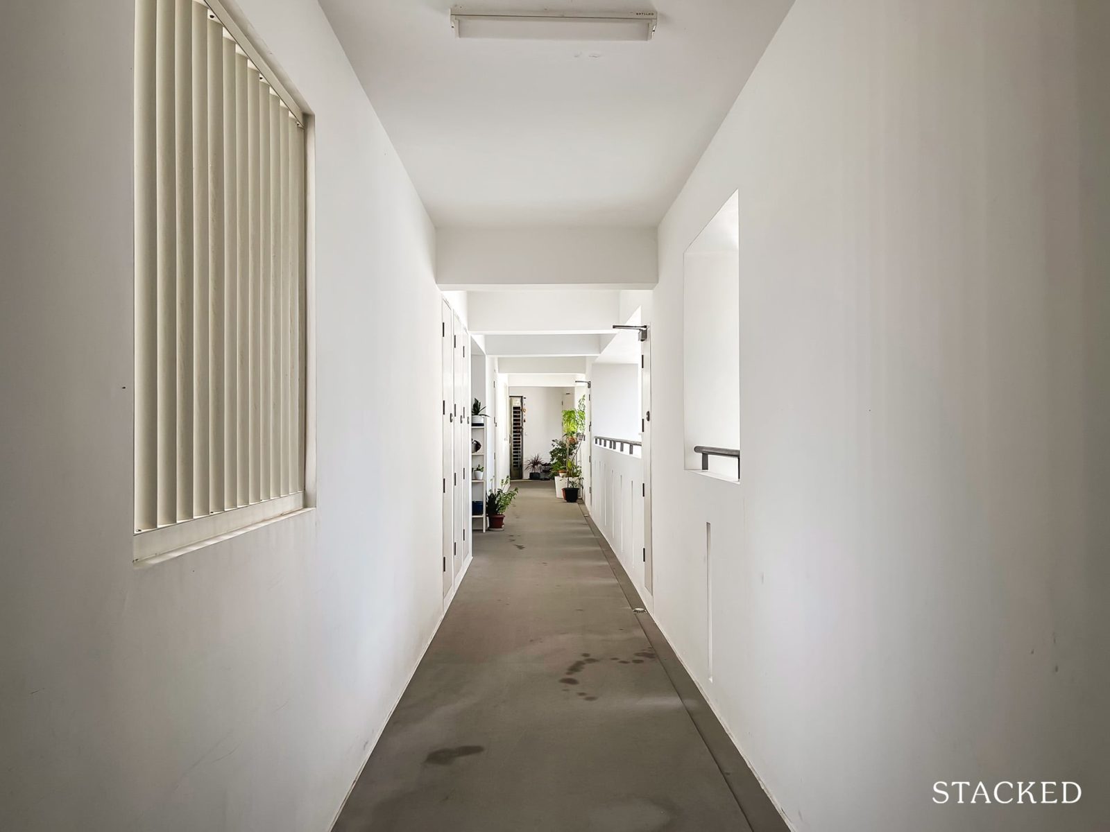 Bedok South Horizon 101 corridor