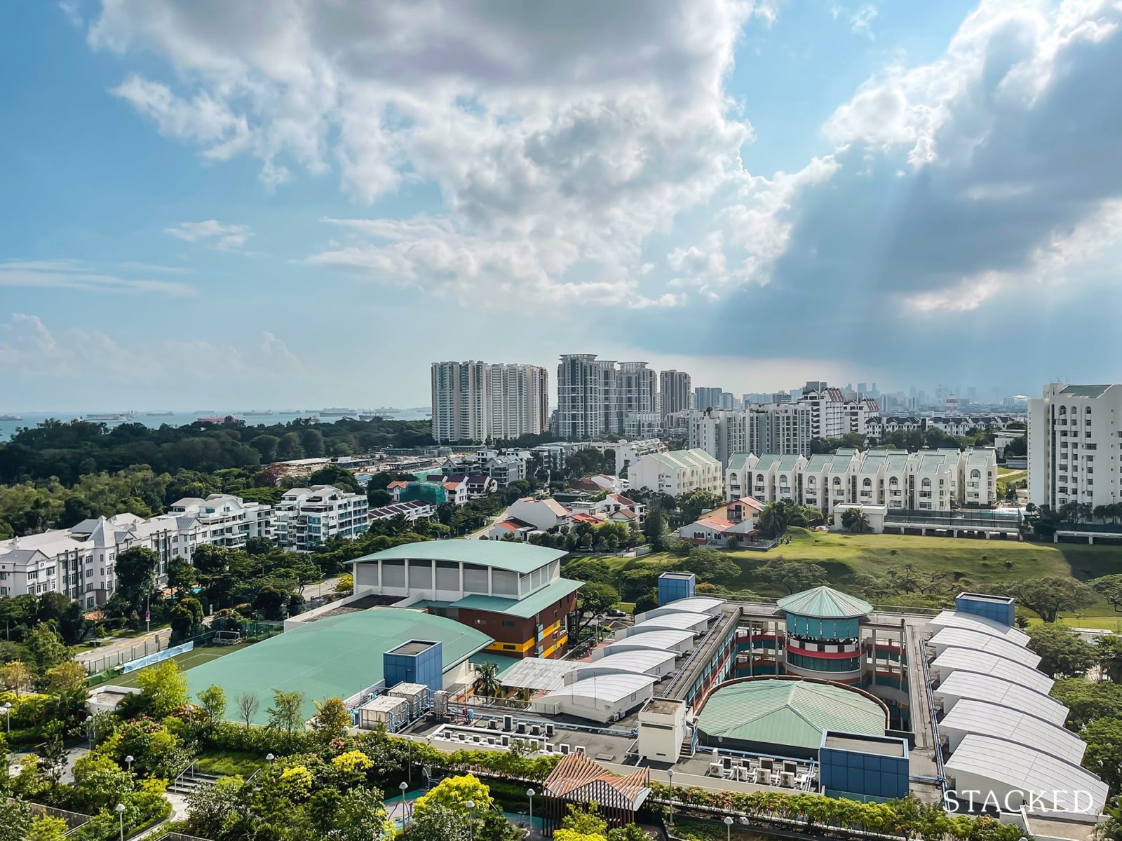 Bedok South Horizon 100 top view buildings