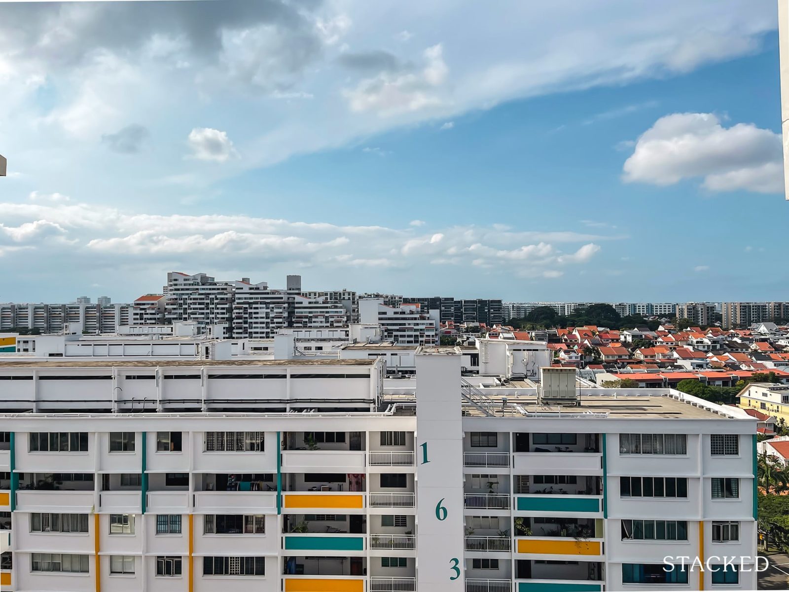 Bedok South Horizon 119 top view buildings