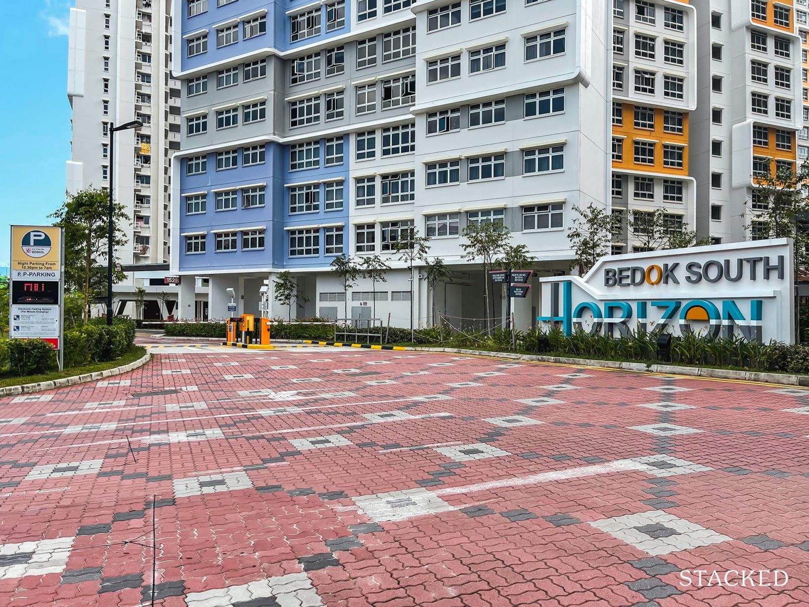 Bedok South Horizon 58 development entrance and signage