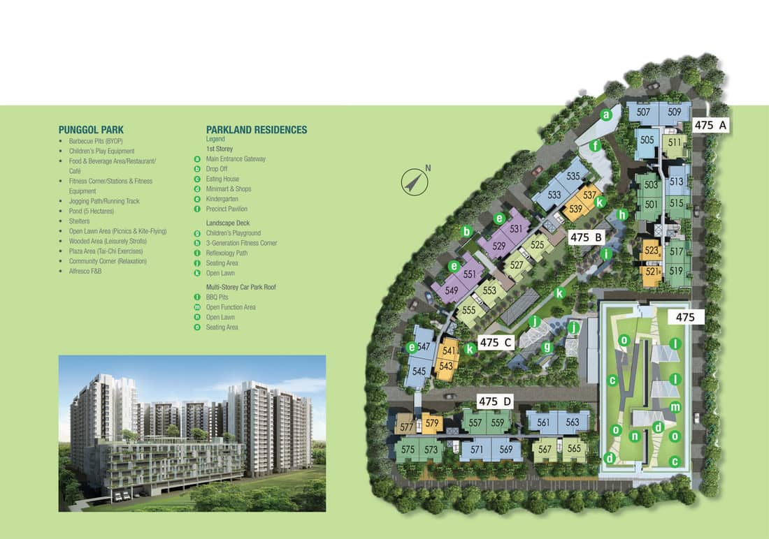 Parkland Residences DBSS Site Plan