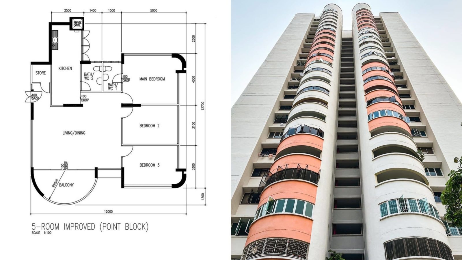 Unique HDB Layout