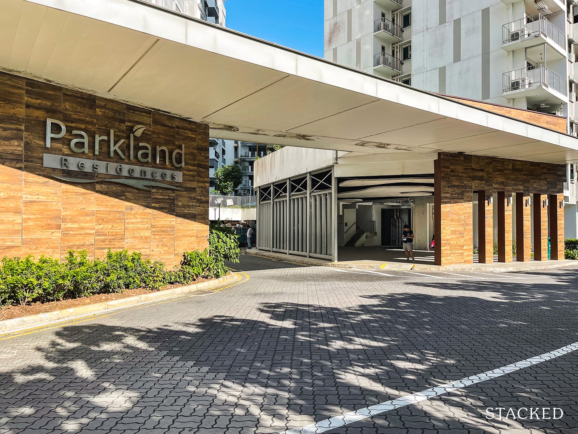 Parkland Residences DBSS signage