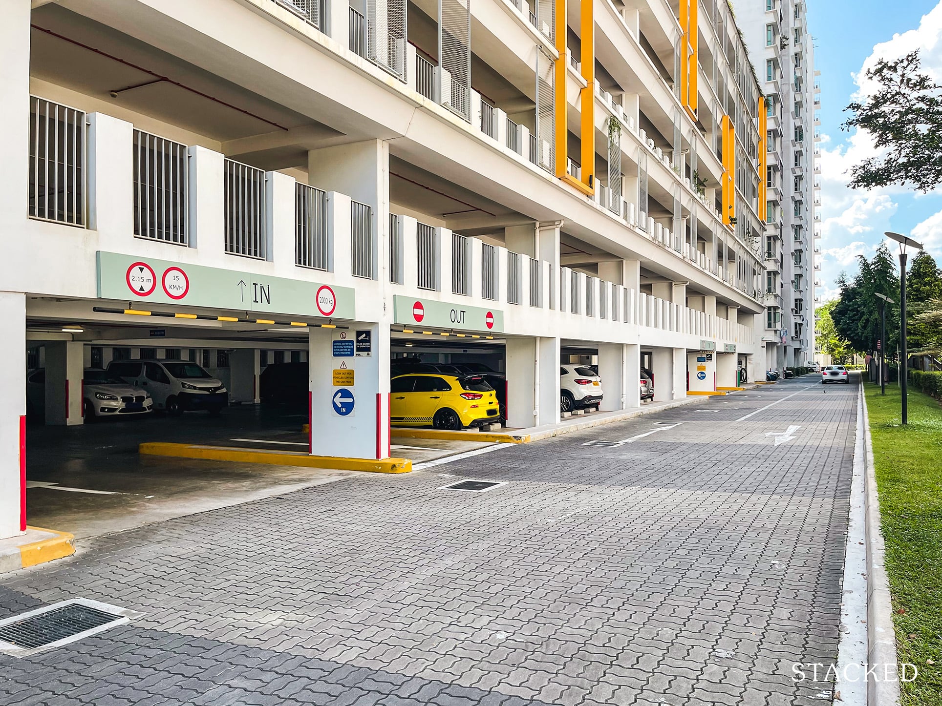 Parkland Residences DBSS multi storey car park