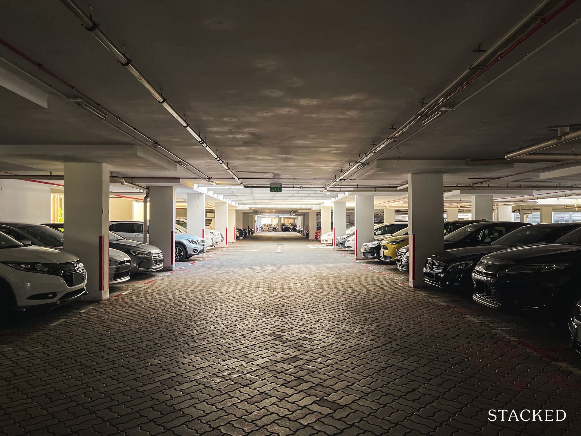 Parkland Residences DBSS parking