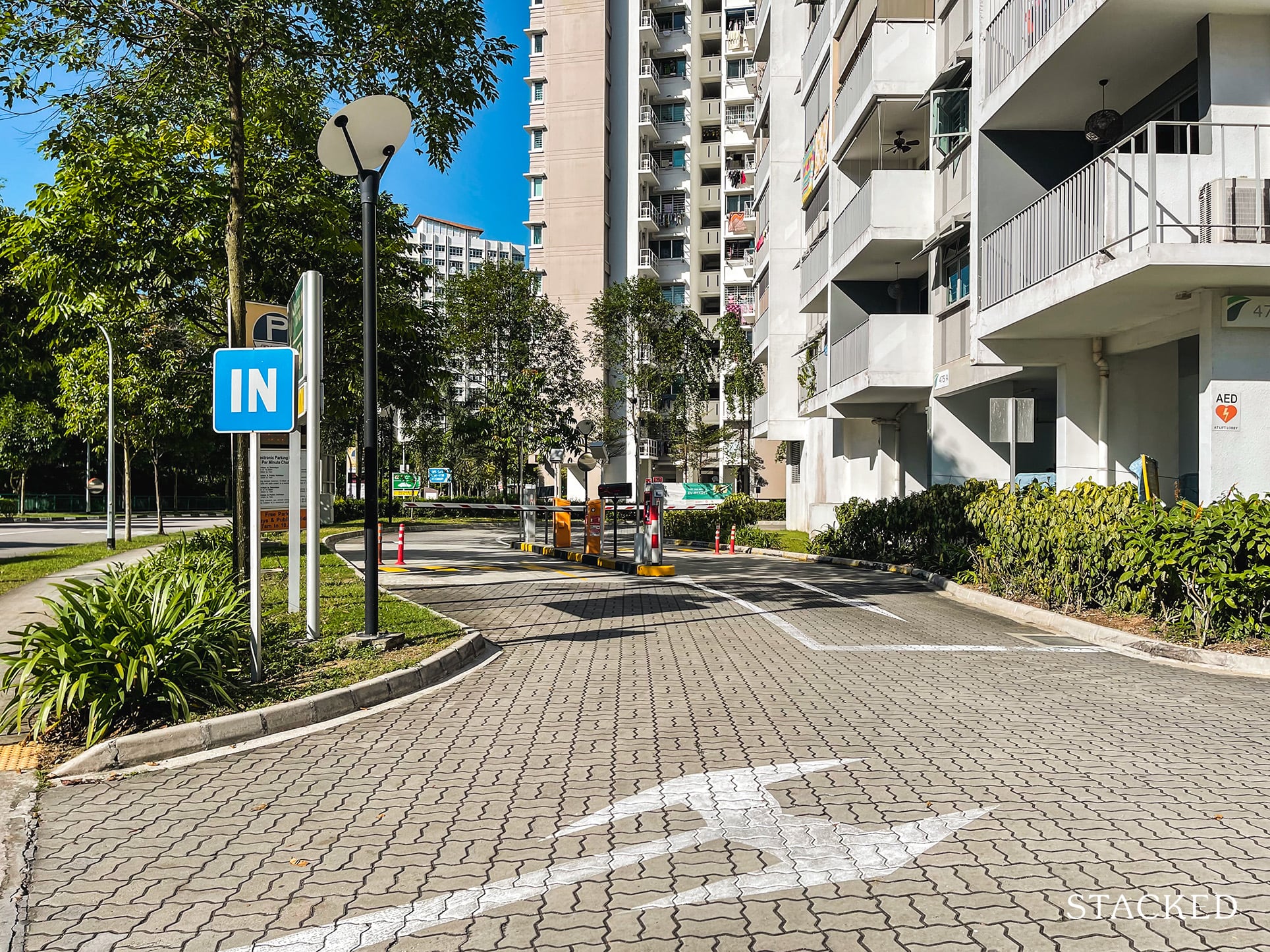 Parkland Residences DBSS development entrance