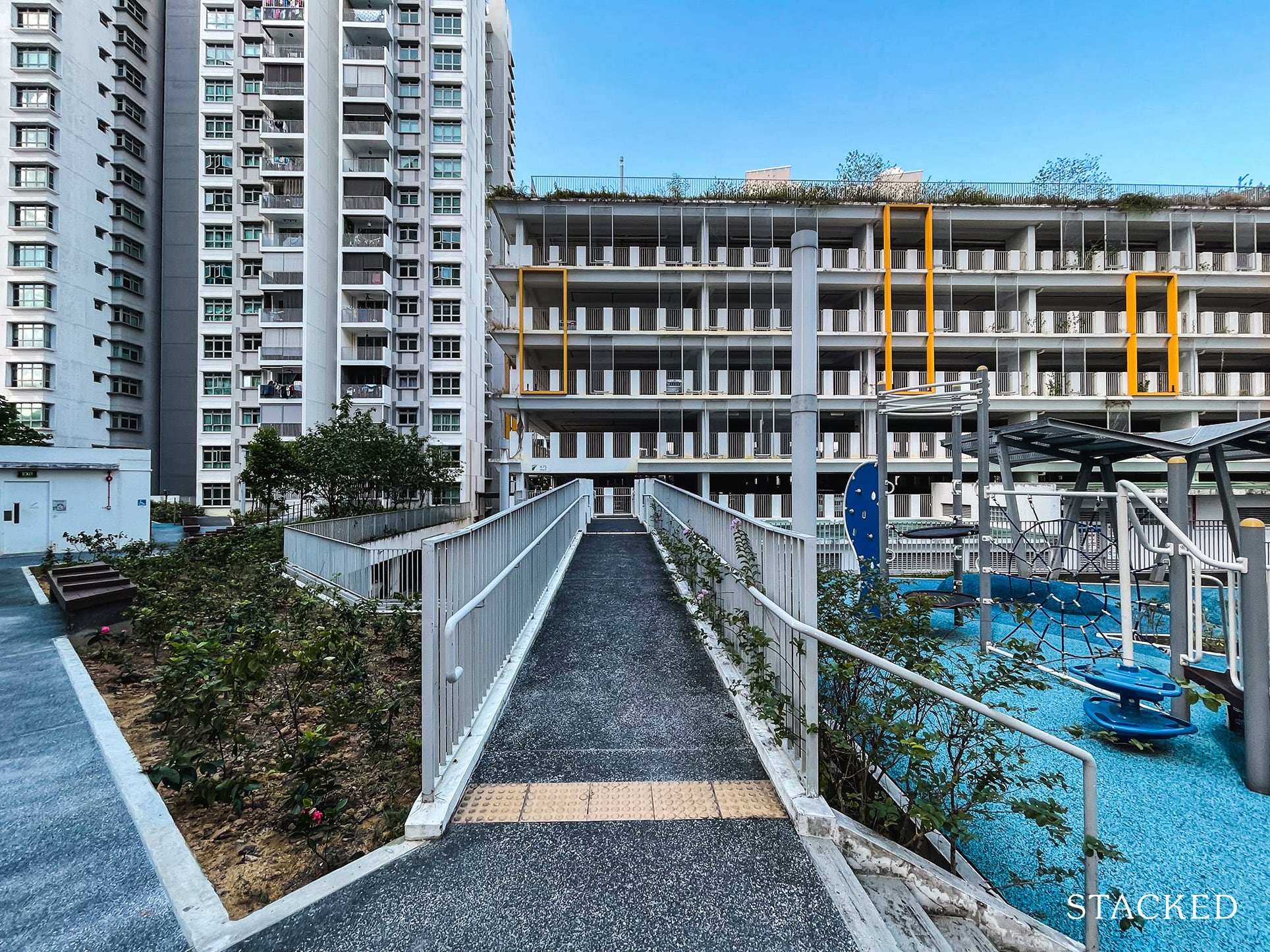 Parkland Residences DBSS ramp