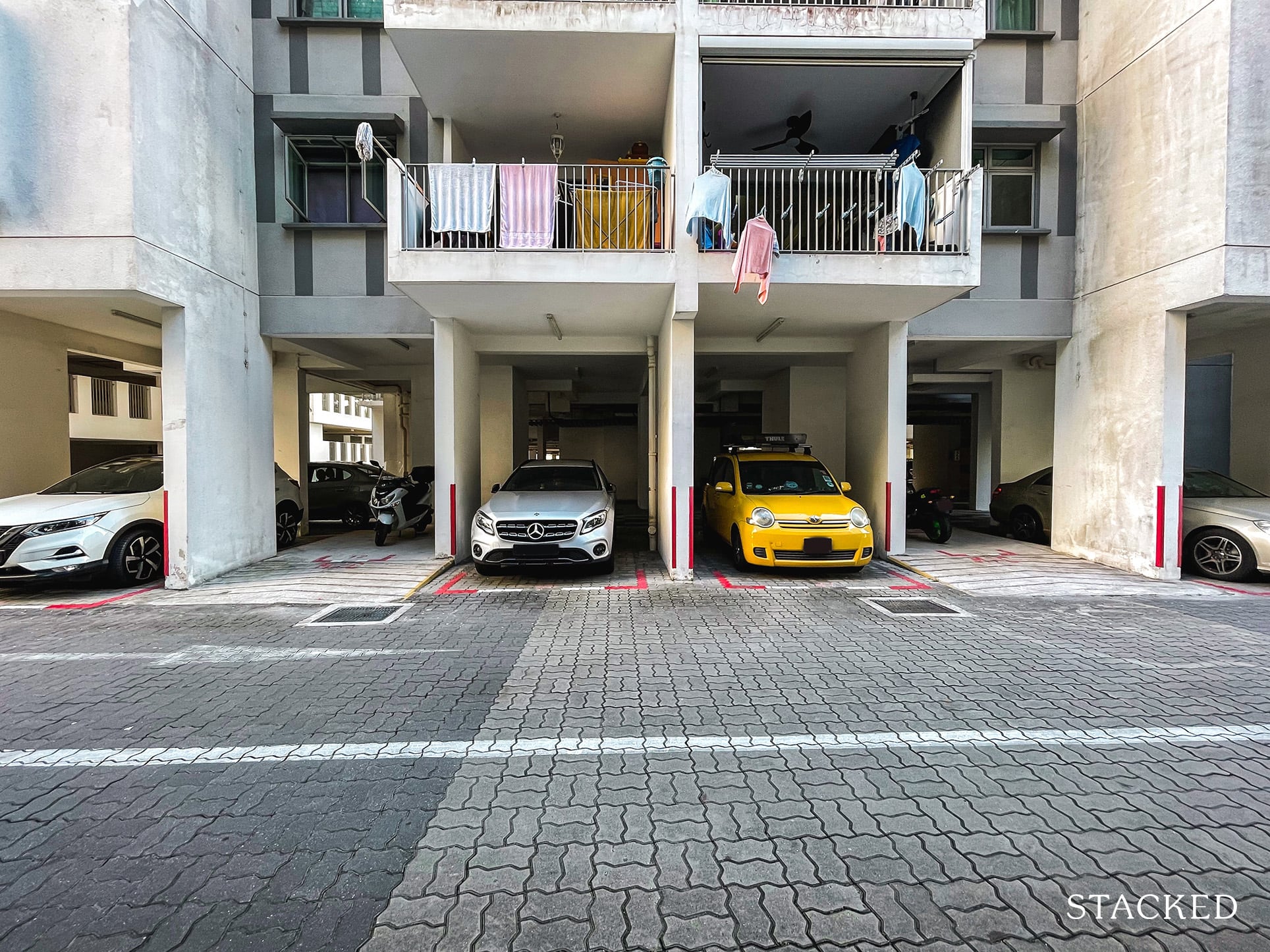 Parkland Residences DBSS parking