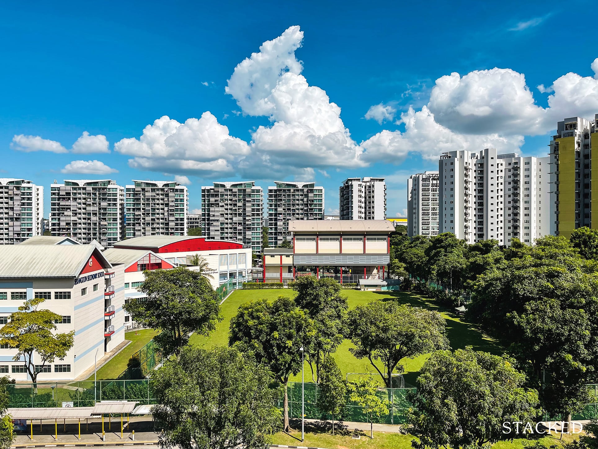 Parkland Residences DBSS 21 Serangoon Secondary School