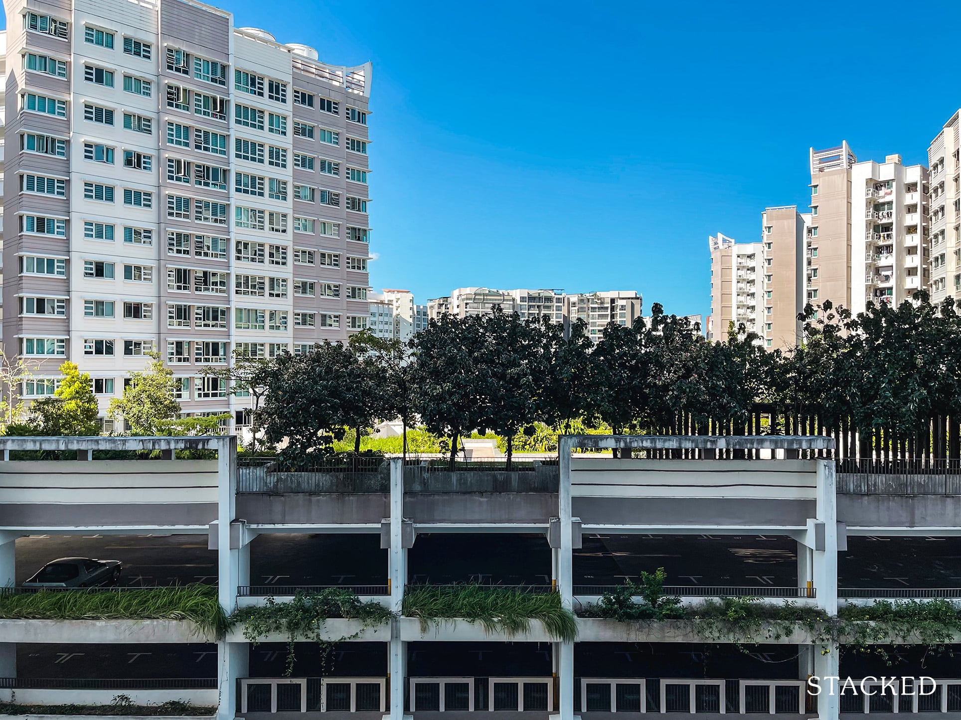 Parkland Residences DBSS multi storey car park