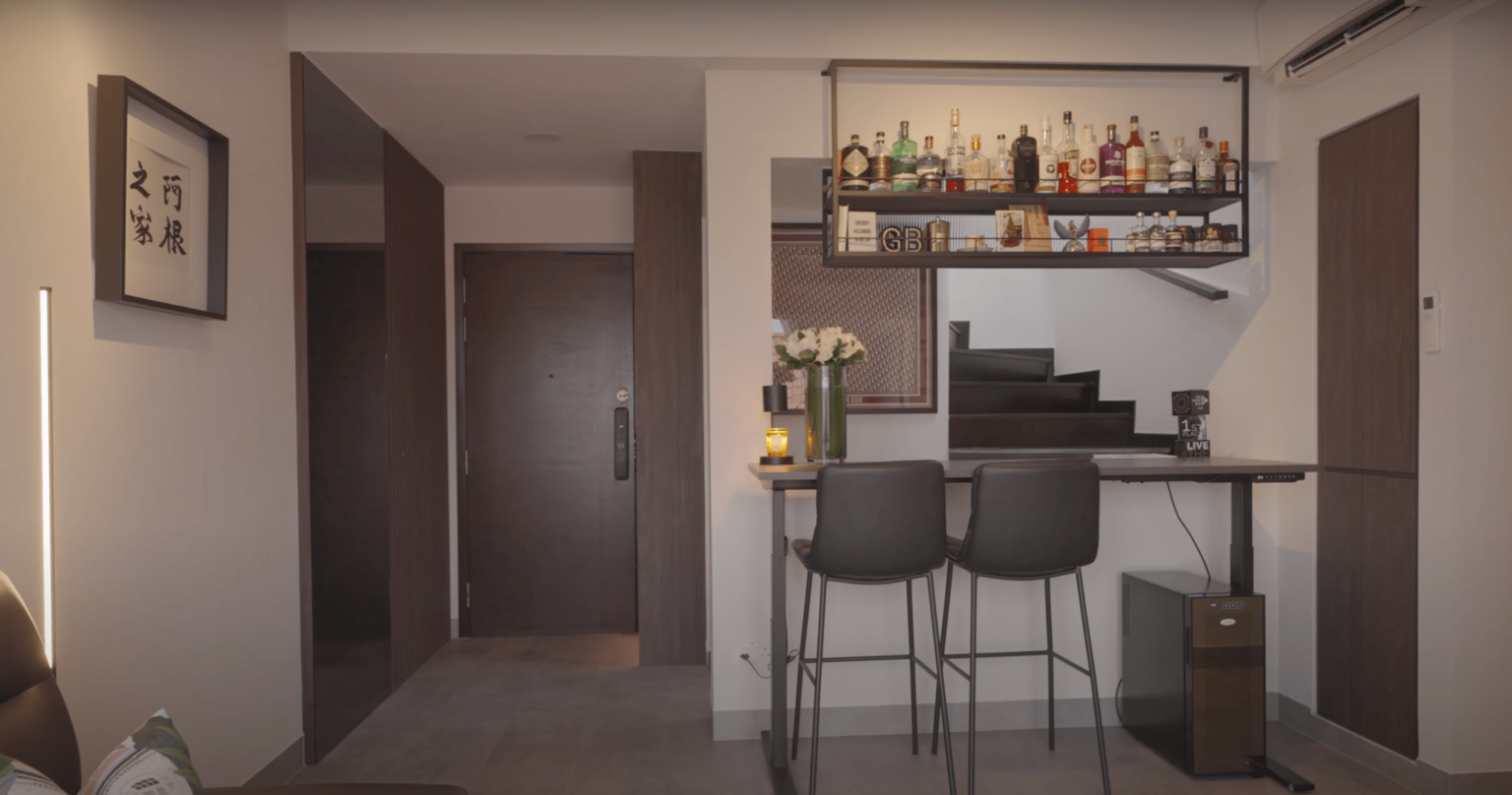 View of Touring A Modern 2-Storey Penthouse With An Open Roof Terrace
