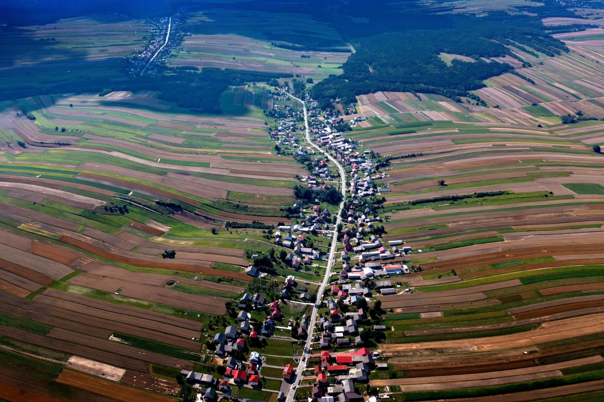 one road village