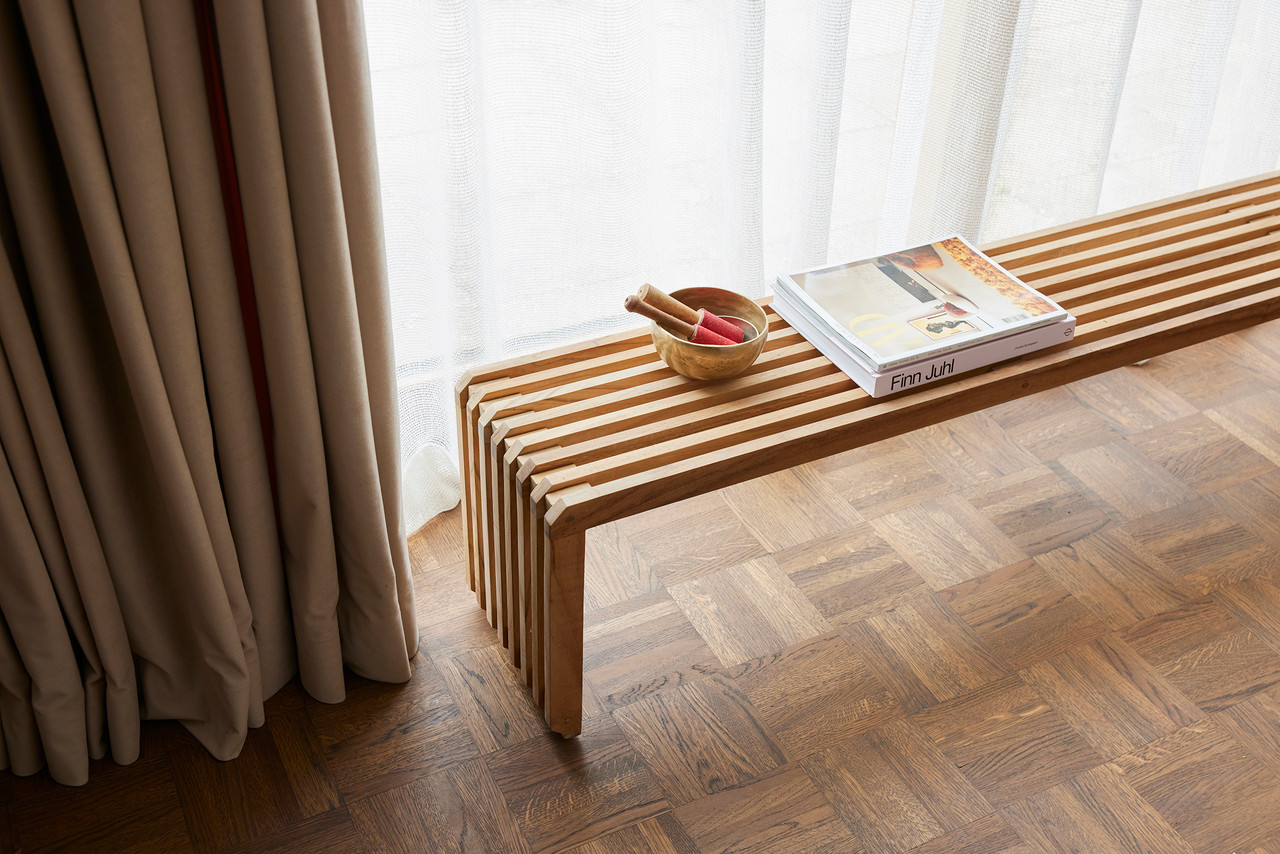 hkliving slatted bench