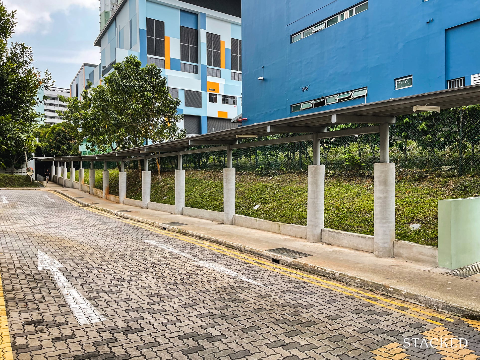 Park Central @ AMK sheltered walkway