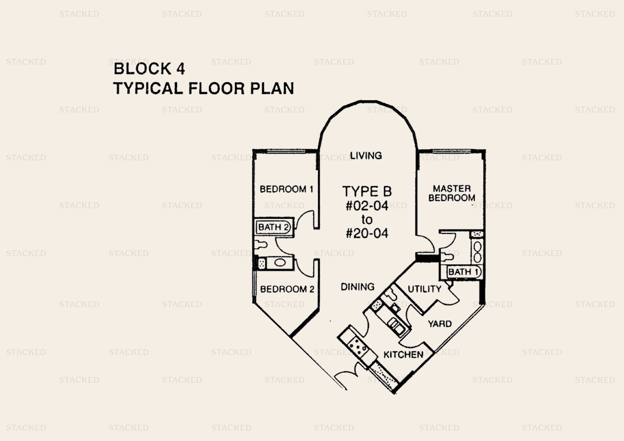 Parc Oasis floor plan 2