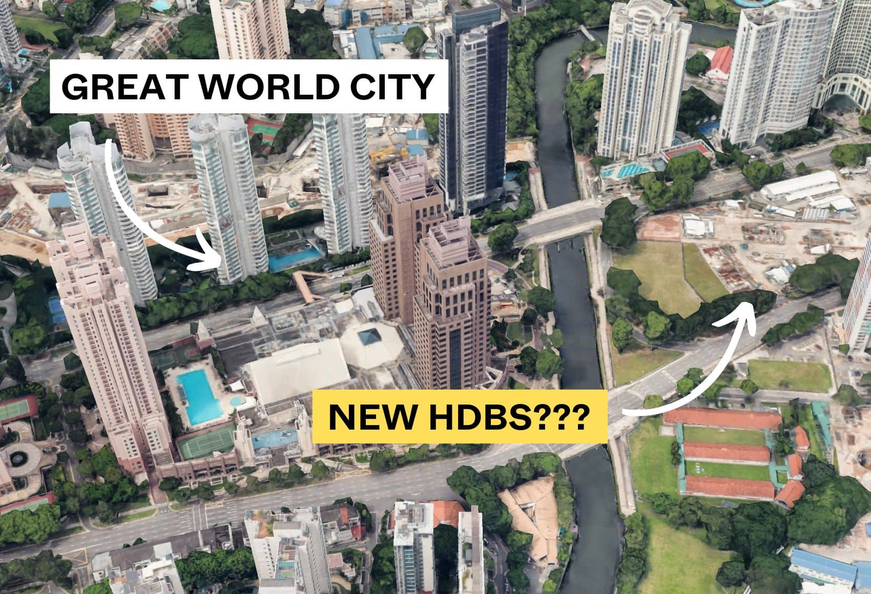 Great World City New HDBs