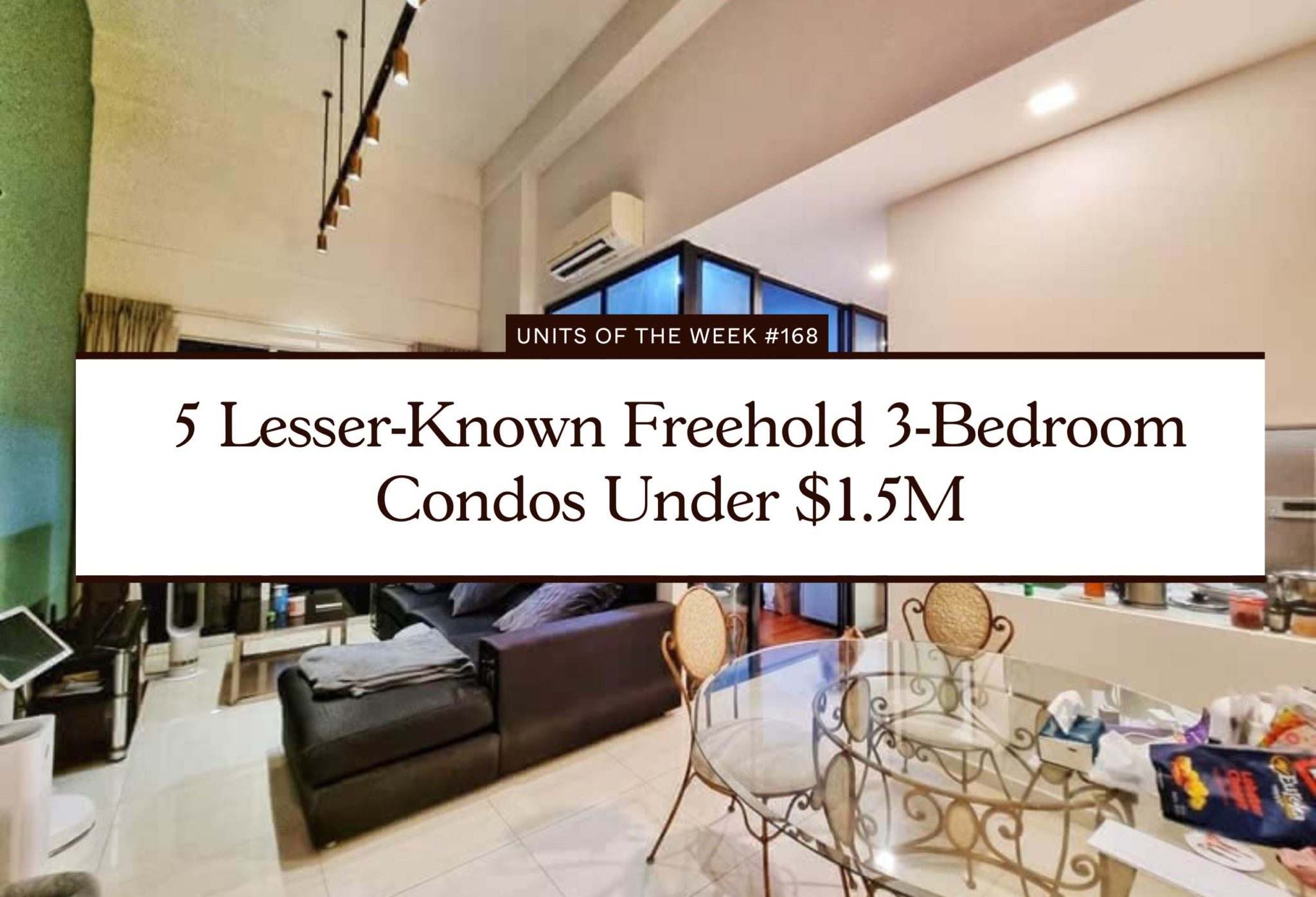 5 Lesser Known Freehold 3 Bedroom Condos Under $1.5M
