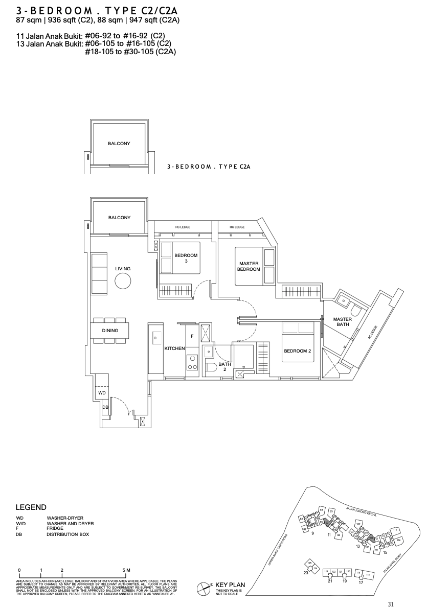 3 Bedroom New Launch Condo Layouts