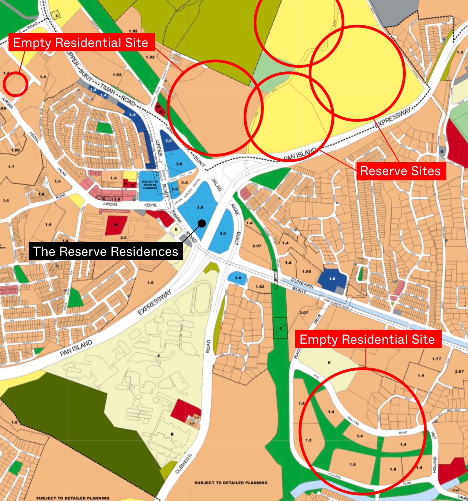 The Reserve Residences Residential Reserve Sites