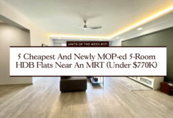 5 Cheaper 1 Bedroom Units Next To Integrated Developments (A Lower Price Tag But Still Convenient)
