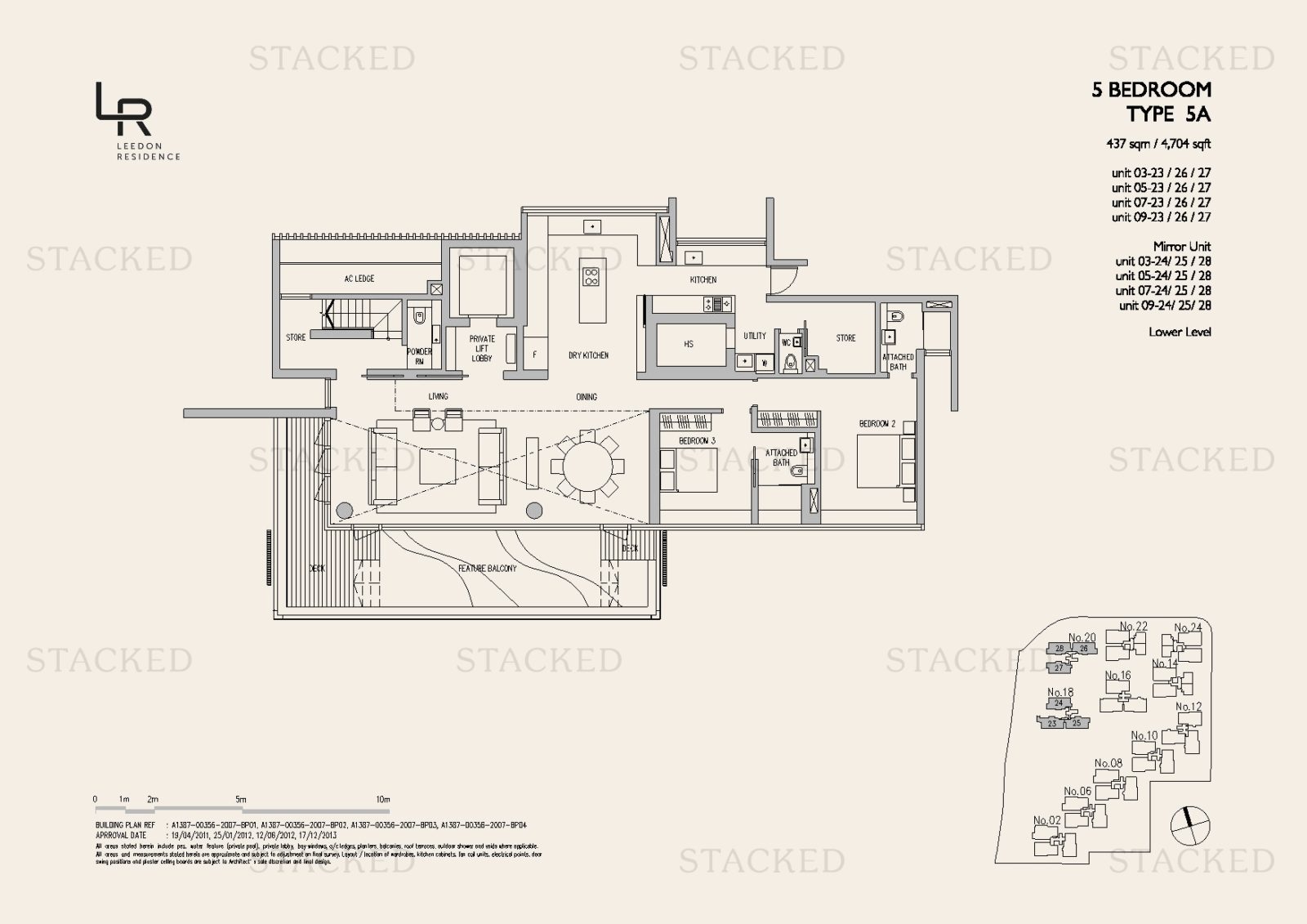 Leedon Residence floor plan 21