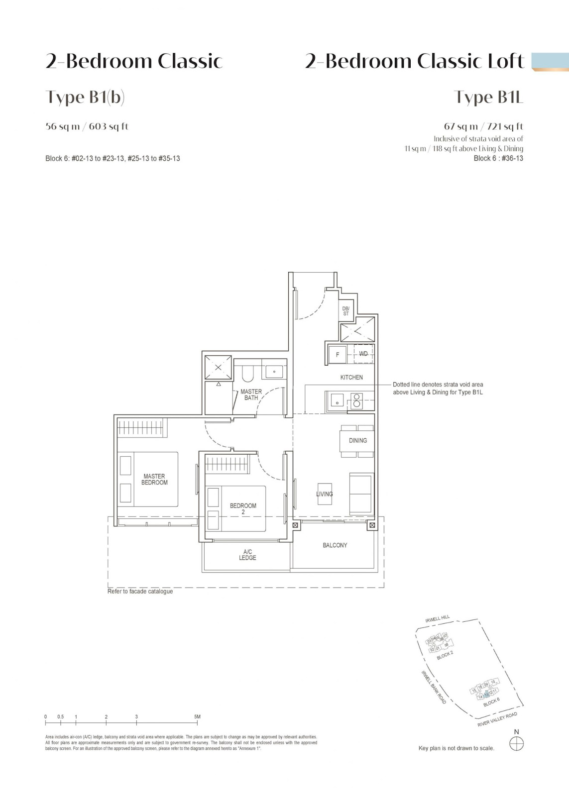 irwell hill residences 2 bedroom floor plan