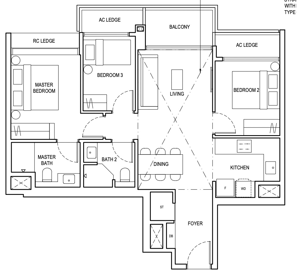The Continuum 3 bedroom