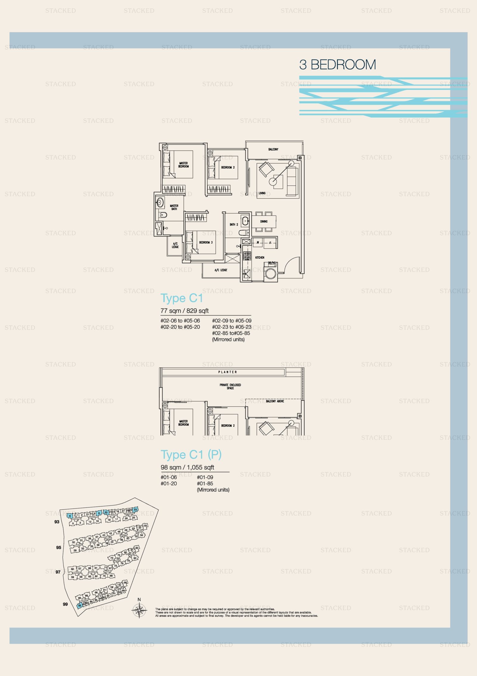 The Nautical floor plan 24