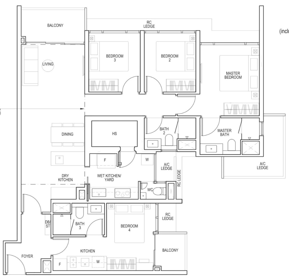 piccadilly grand 4 bedroom