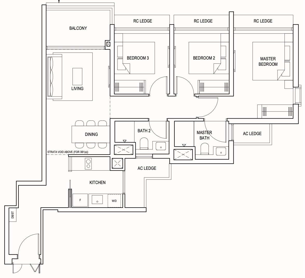 pinetree hill 3 bedroom