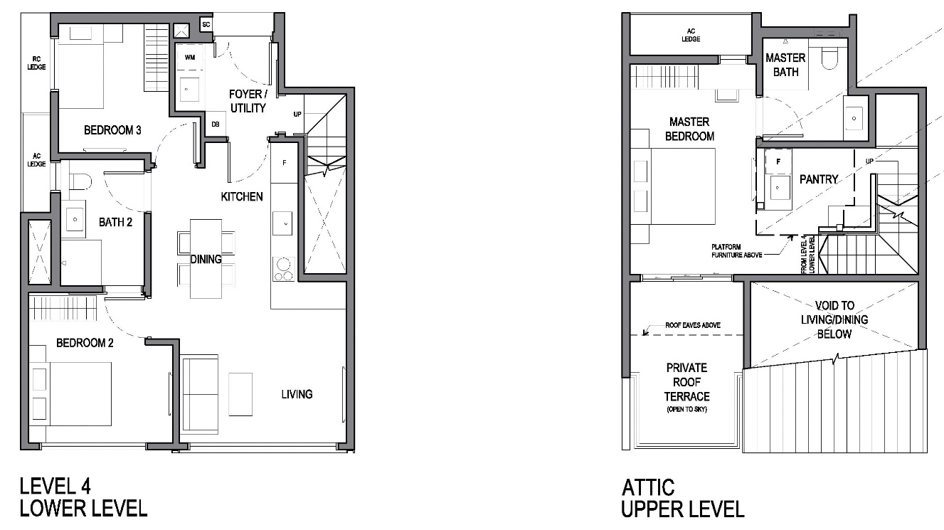 parksuites dual key 3 bedroom