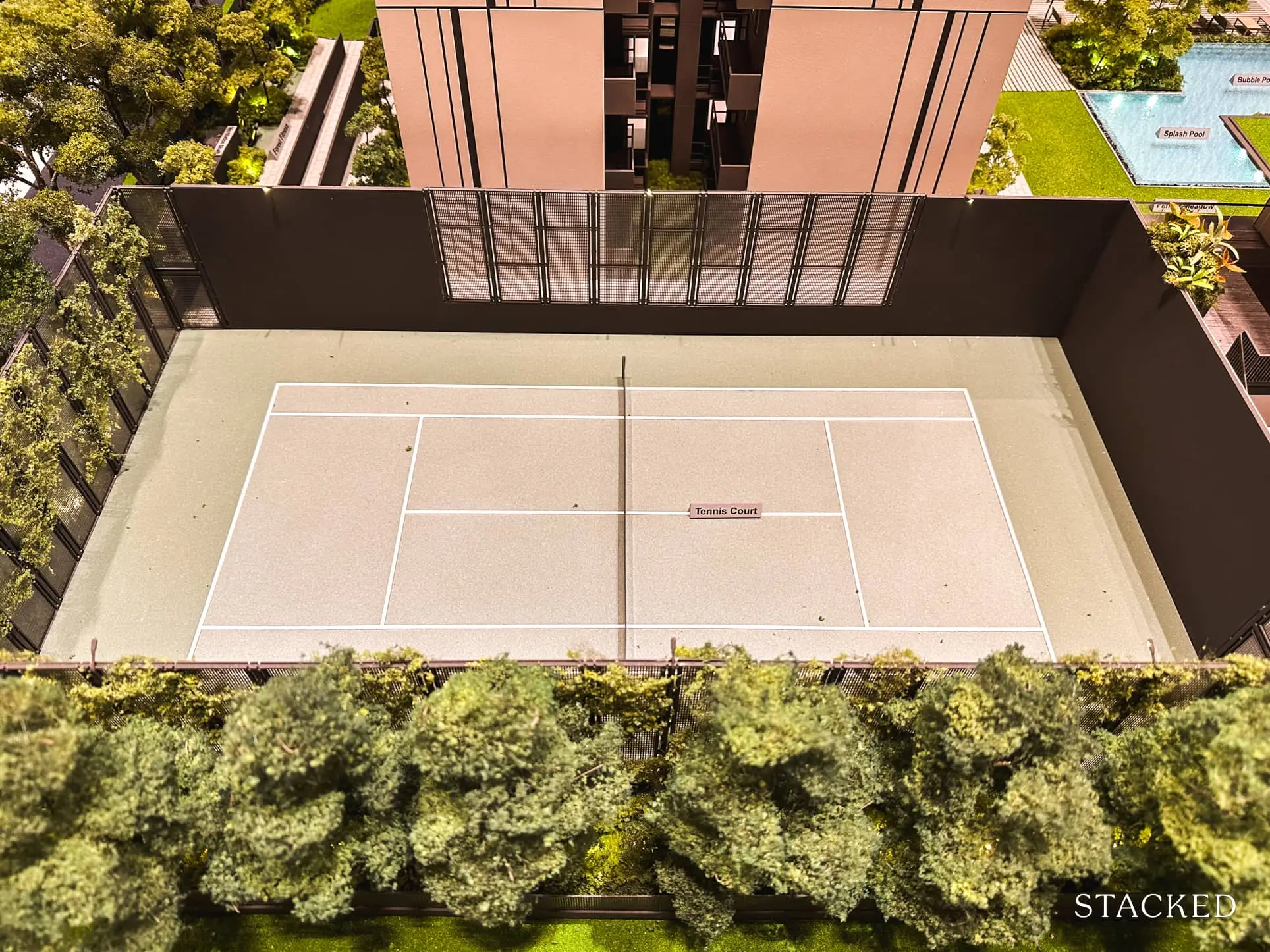 altura model 11 tennis court