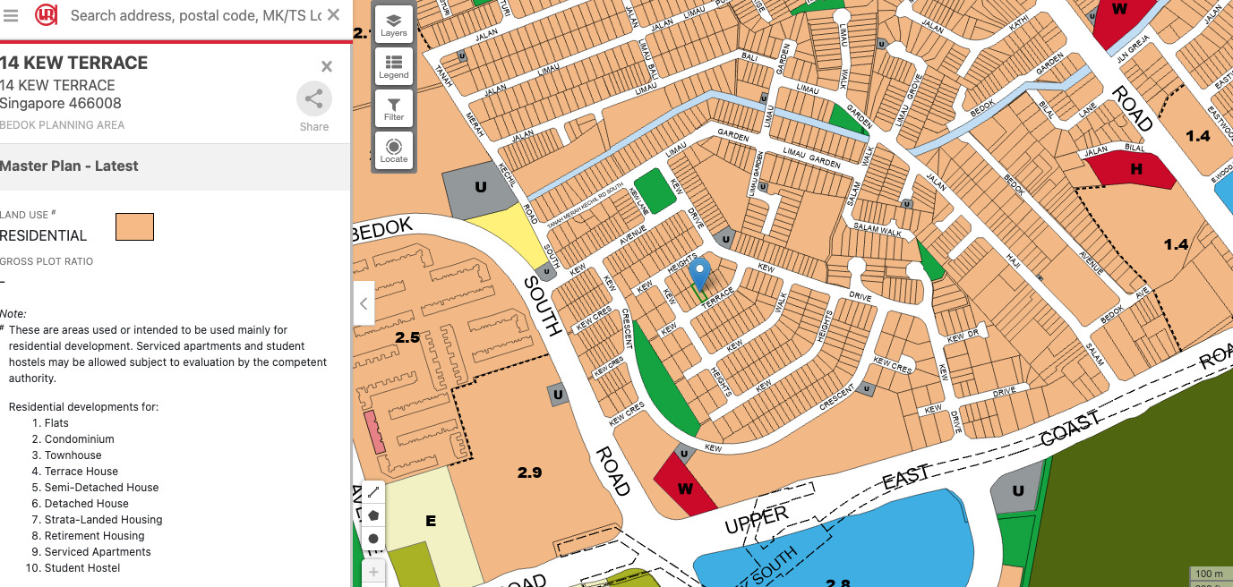 Kew Landed Estate Map