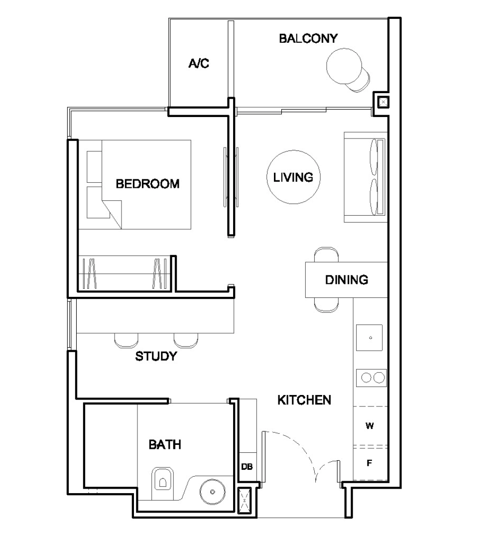 high park residences floor plan