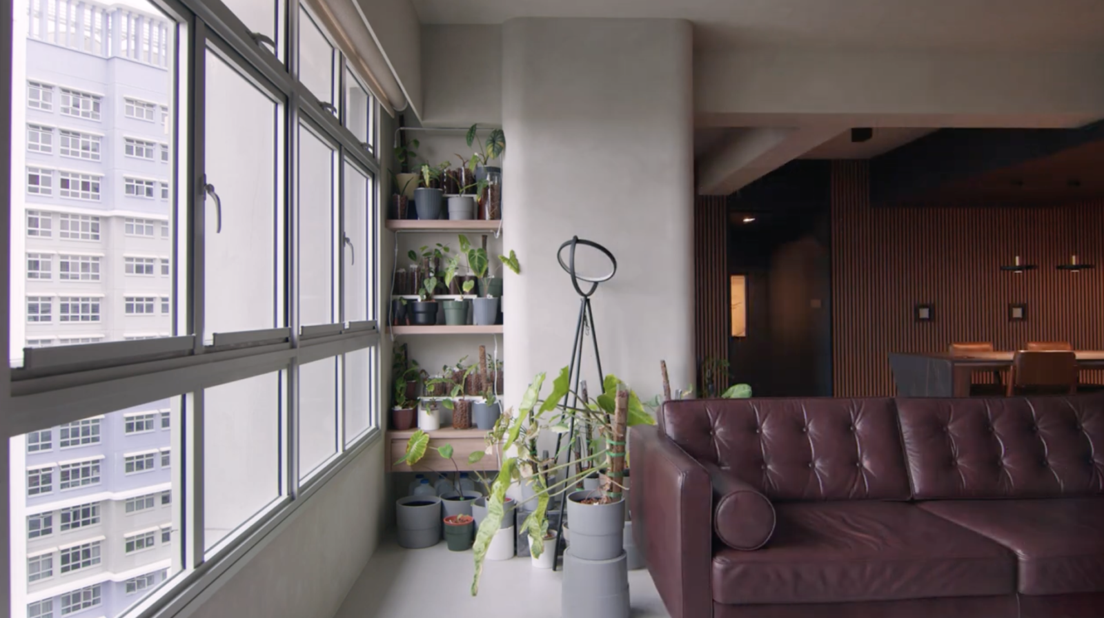 Inside a Calming transformation of a 5 room hdb 7