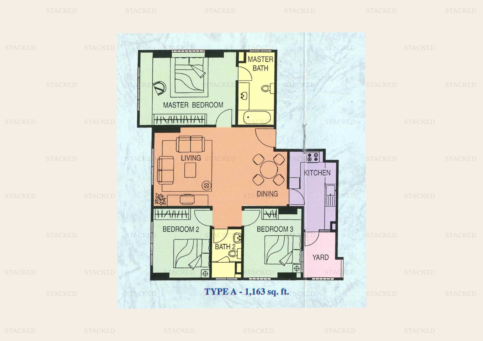 Monarchy Apartments floor plan 5