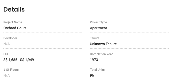 orchard court mixed tenure