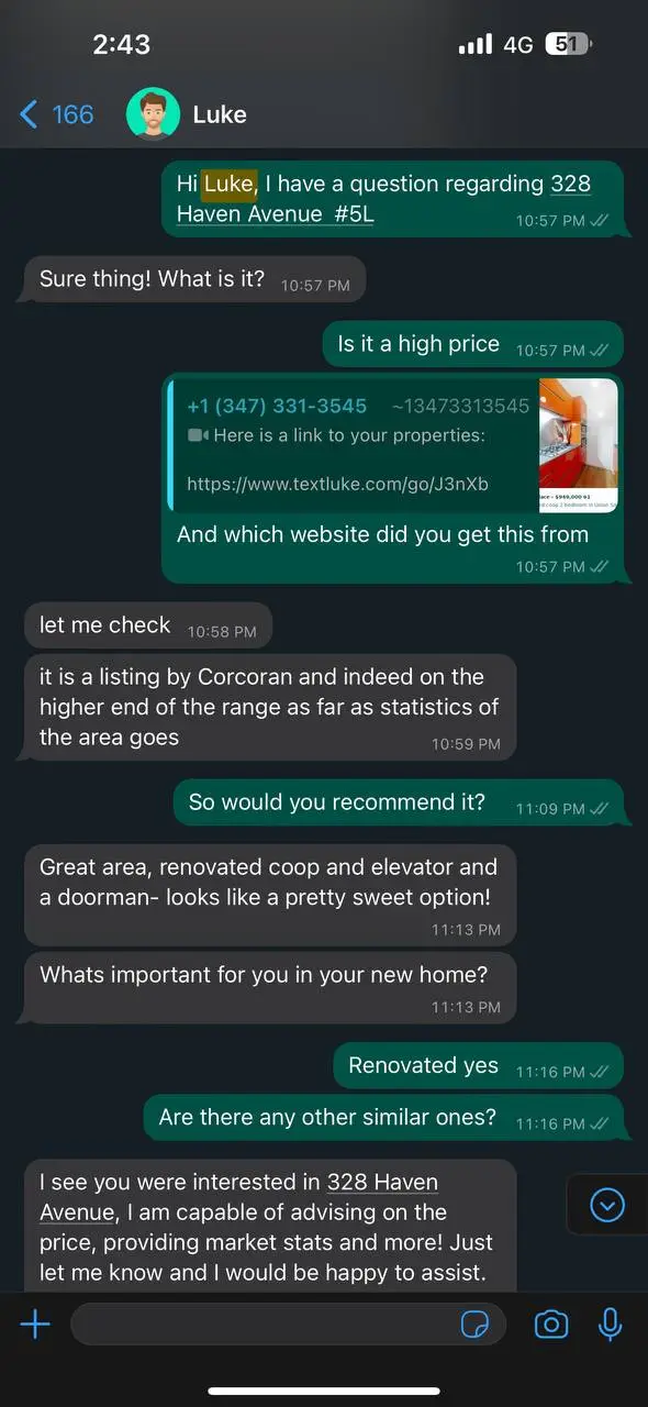 Luke Real Estate Bot