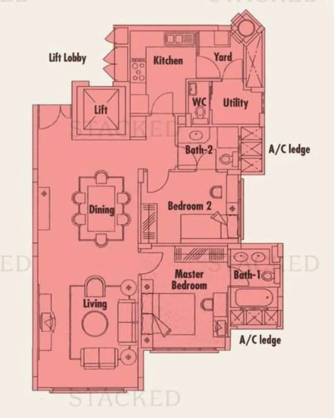 Floor Plan Before