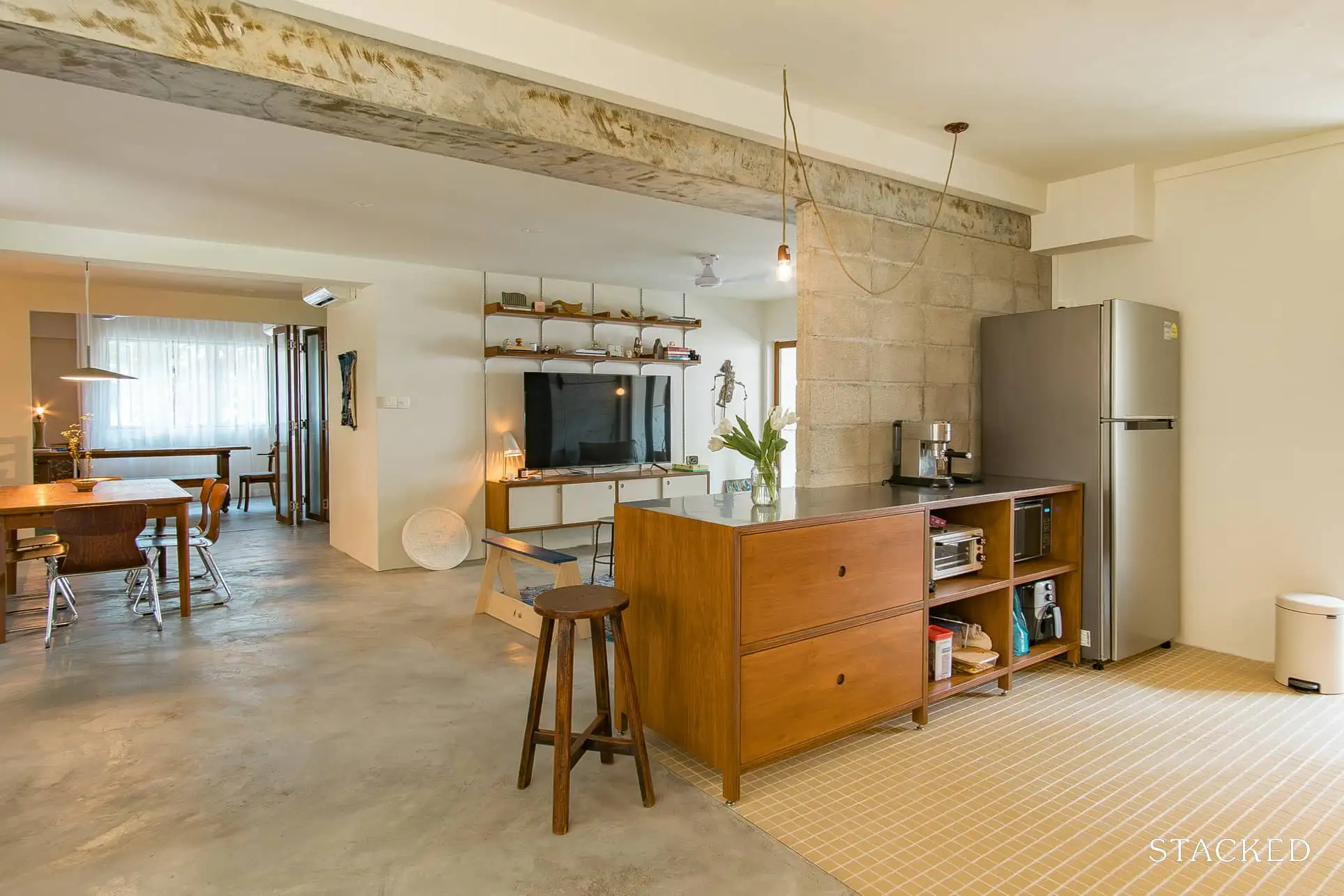 Bedok South Brutalist Mid Century Kitchen 2