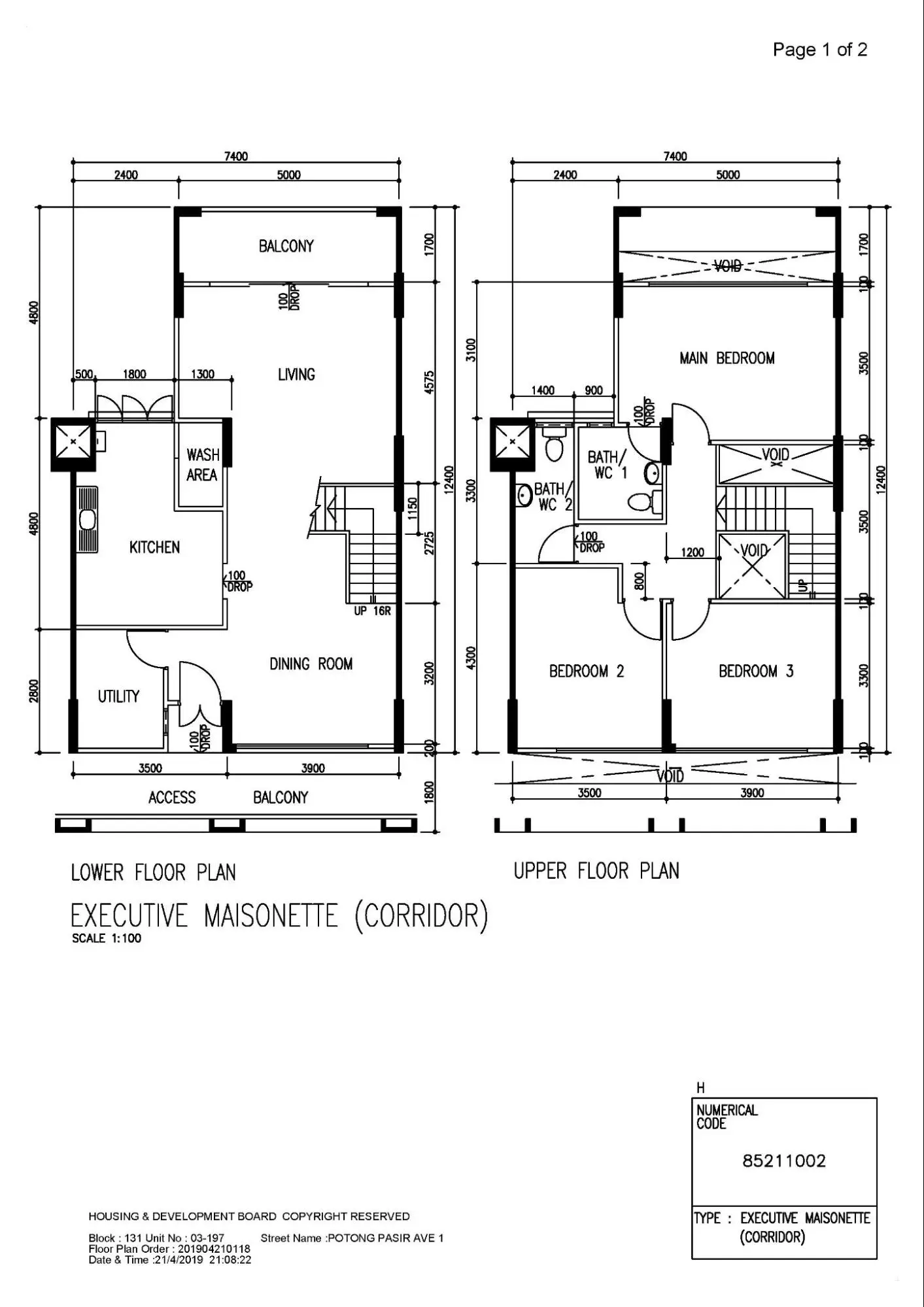 Maisonette Potong Pasir 7